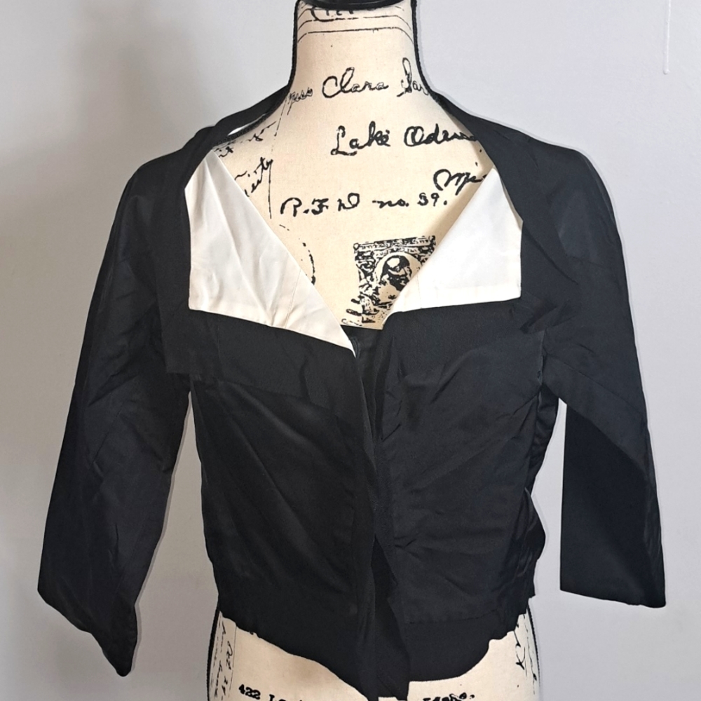 Karolina Zmarlak Structured Black Jacket